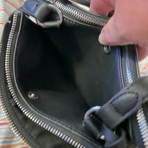 EUC Nicole Miller in black very clean & many pockets with separate compartments - Picture 3 of 7